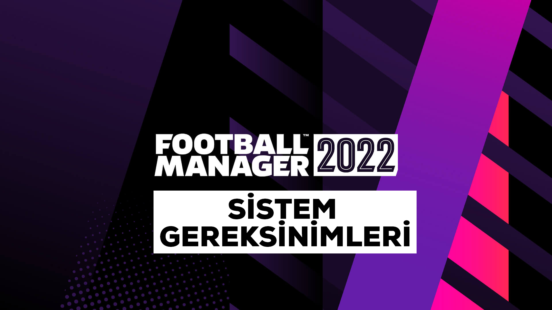 Football Manager 2022 Sistem Gereksinimleri (Windows ve Macbook)